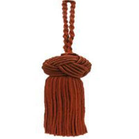 Wrights Turks Head Tassel with Chain Skirt Color Set I - 4"
