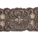 Wrights Sheer Band with Beads - 1 1/2"