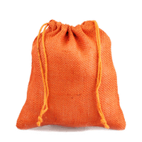 JKM Large Rounded Jute Bags with Drawstring