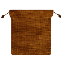 JKM Large Rounded Jute Bags with Drawstring