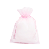 JKM Organza Bags with Cord & Tassels - 6" x 10"