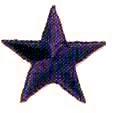 JKM 1 1/2" Star Applique (Stick On)