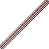 JKM Small Gingham Check Ribbon