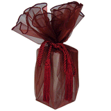 JKM Sheer Wrapper with Tassel - 28" Diameter