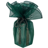 JKM Sheer Wrapper with Tassel - 28" Diameter