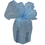 JKM Sheer Wrapper with Tassel - 28" Diameter