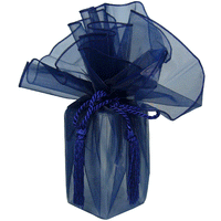 JKM Sheer Wrapper with Tassel - 28" Diameter