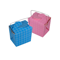 JKM Take Out Boxes - Plaid