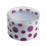 JKM Circle Boxes with Clear Lid