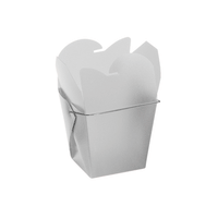 JKM Take Out Boxes - Frosted Plastic