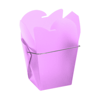 JKM Take Out Boxes - Frosted Plastic
