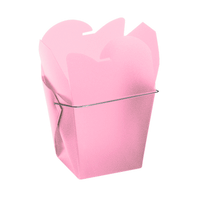 JKM Take Out Boxes - Frosted Plastic