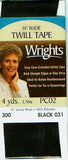 Wrights Packaged Twill Tape - 1/4" Width