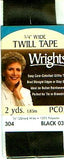 Wrights Packaged Twill Tape - 3/4" Width