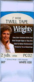Wrights Packaged Twill Tape - 1" Width