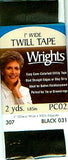 Wrights Packaged Twill Tape - 1" Width