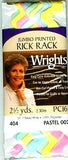 Wrights Printed Jumbo Rick Rack - 5/8" Width