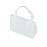 JKM Plastic HandBag Box with Ribbon Handle
