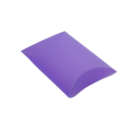 JKM Frosted Plastic Pillow Boxes