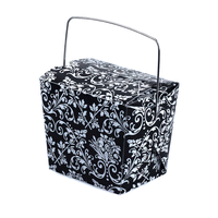 JKM Take Out Boxes - Damask Print