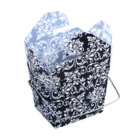JKM Take Out Boxes - Damask Print