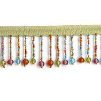 Wrights Beaded Straight Fringe - 1 3/4"