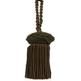 Wrights Turks Head Tassel with Chain Skirt Color Set I - 4"