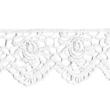 Wrights Scalloped Rose Venice - 1 1/4"