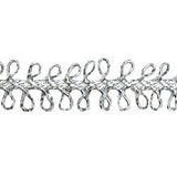 Wrights Metallic Double E Loop - 3/8"