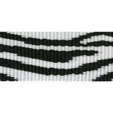 Wrights Zebra Print Webbing - 1 1/4"
