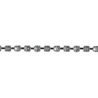 Wrights Metallic with Gems/Rhinestones - 3/16"