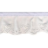 Wrights Eyelet Hearts - 1 1/8"