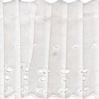 Wrights Box Pleated Eyelet - 3 1/2"
