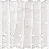 Wrights Box Pleated Eyelet - 3 1/2"