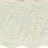 Wrights Ruffle Fancy Lace - 3 1/2"