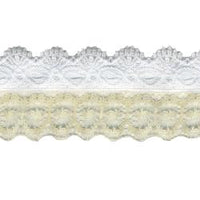 Wrights Bead Ruffle - 1 1/4"