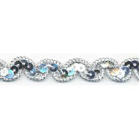 Wrights Sequin Gimp Scroll - 1/2" (ID: MR1862614)
