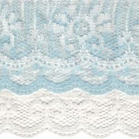 Wrights Triple Tier Ruffle - 2 1/2"