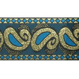 Wrights Paisley Band with Metallic - 1 3/8"