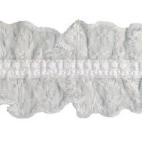 Wrights Ruffled Stretch Lace - 1 1/2"