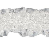 Wrights Stretch Lace Ruffle - 1 3/8"