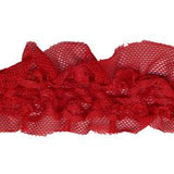 Wrights Stretch Lace Ruffle - 1 3/8"