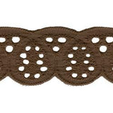 Wrights Eyelet Flat Loop - 1 7/16"