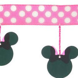 Disney Trim Dangle Mickey Mouse Minnie Ear - 2 1/2"