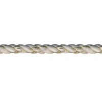 Wrights White/Gold/Flake Twill Cord - 1/4"