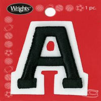 Wrights Letter A Raised Embroidery