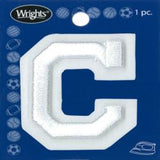 Wrights Letter C Raised Embroidery