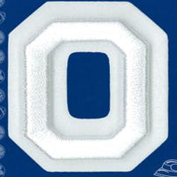 Wrights Letter O Raised Embroidery