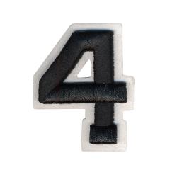 Appliques | Number 4 Raised Embroidery – JKM Ribbon & Trims