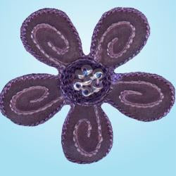 Wrights Sheer Daisy with Beads